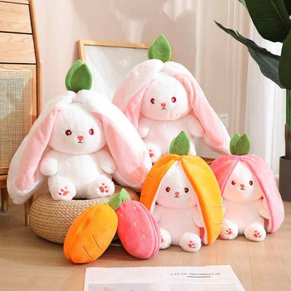 Adorable Bunny Rabbit Plushie Pet: Cuddle Up with Your New Furry Friend!