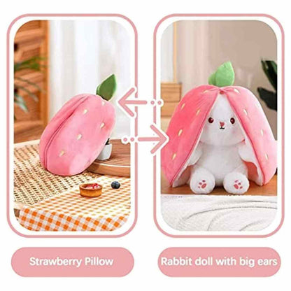 Adorable Bunny Rabbit Plushie Pet: Cuddle Up with Your New Furry Friend!