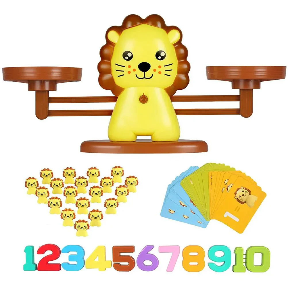 Lion Balance Counting Toys