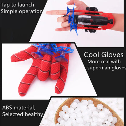 Hero Launcher Spider Web Shooter Wrist Toy（Become A Superhero）