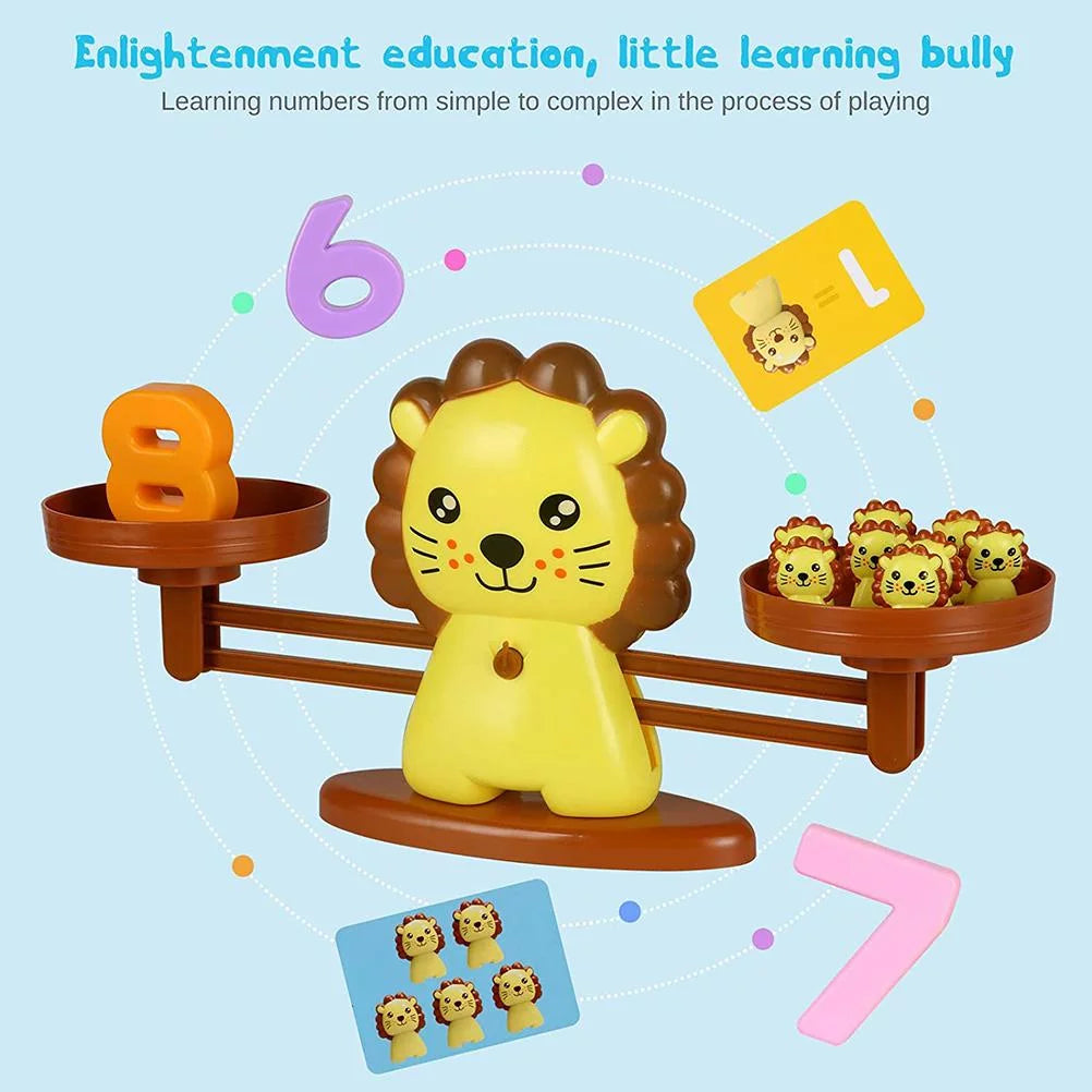 Lion Balance Counting Toys