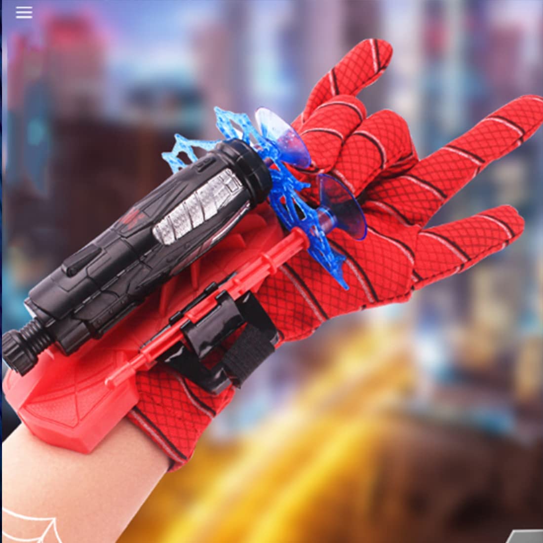 Hero Launcher Spider Web Shooter Wrist Toy（Become A Superhero）