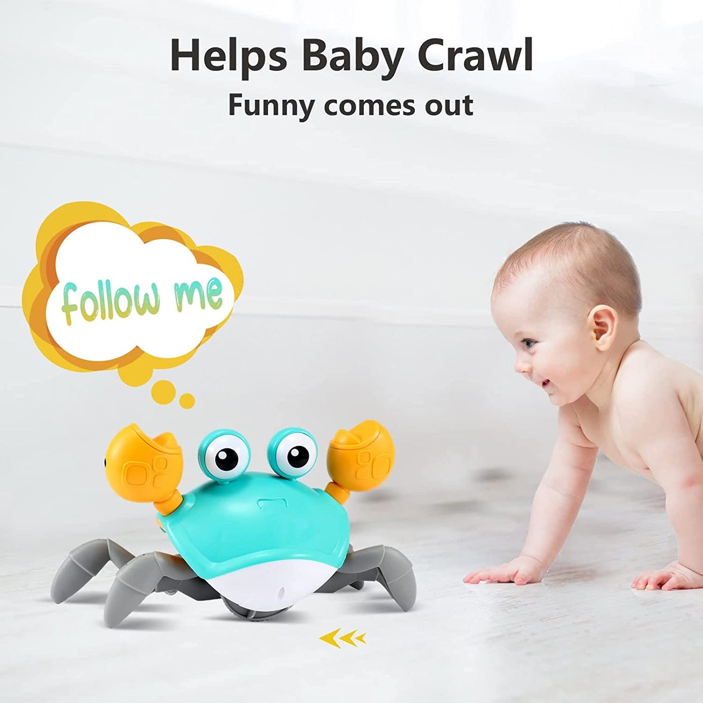 Crabie™ - the Sensory Crawling Crab Toy