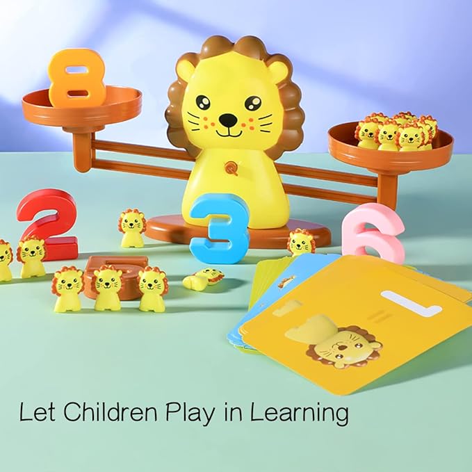 Lion Balance Counting Toys