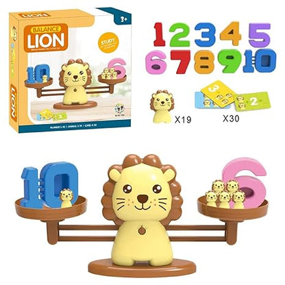 Lion Balance Counting Toys