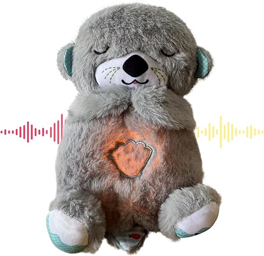 Breathing Teddy Bear With Music & Light