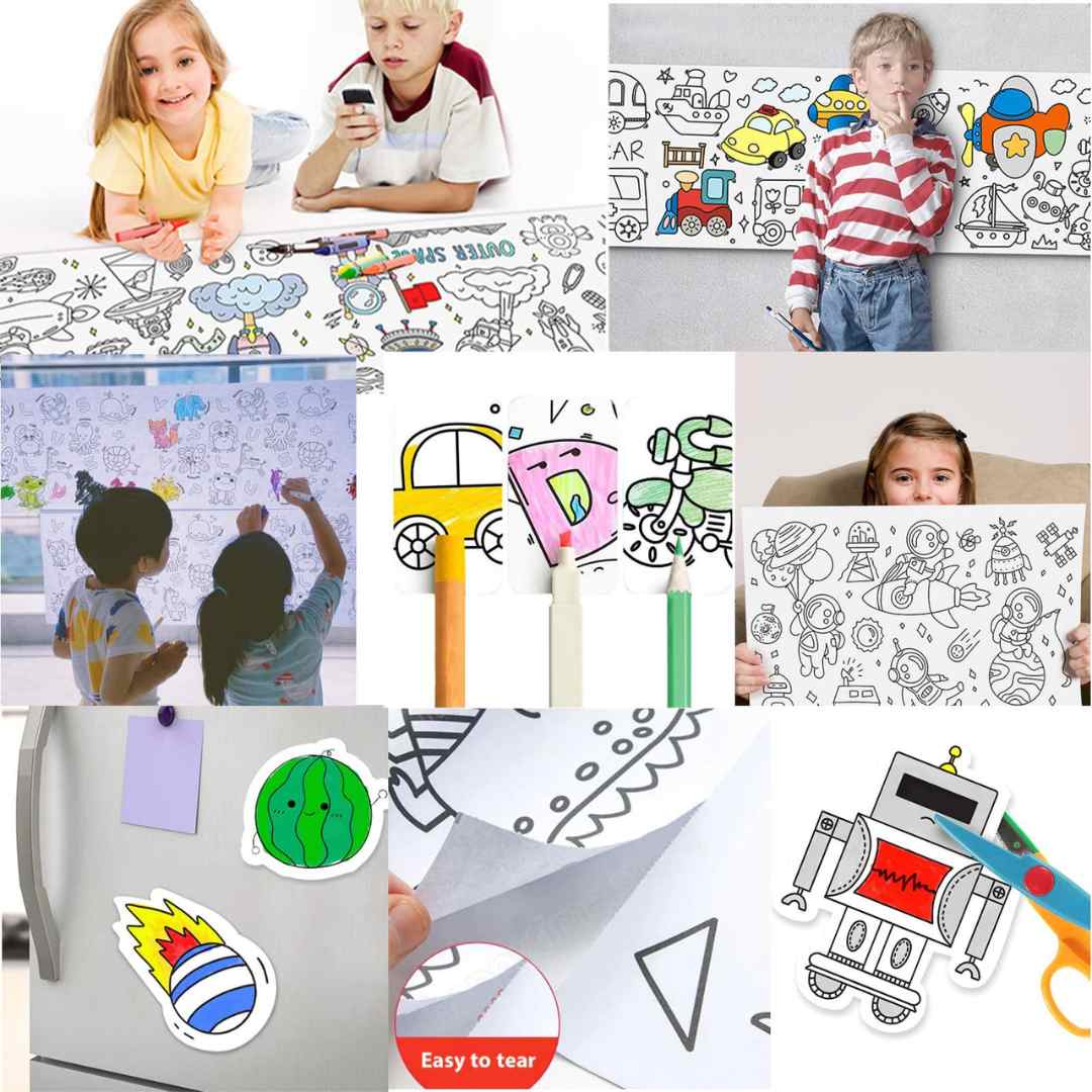 Children's Drawing Roll (3 Meters Length)