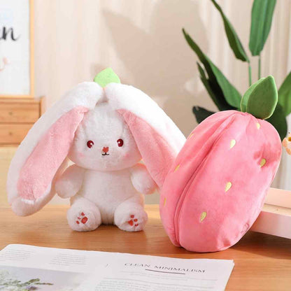 Adorable Bunny Rabbit Plushie Pet: Cuddle Up with Your New Furry Friend!