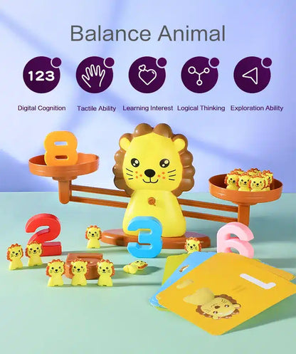 Lion Balance Counting Toys