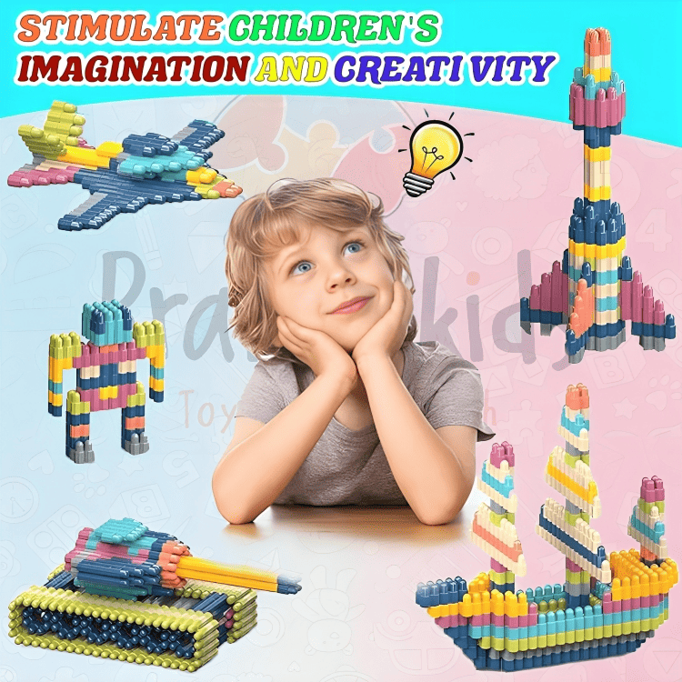 200 PCS Bullet Shape Building Blocks(Buy 100pcs Get 100pcs Free)