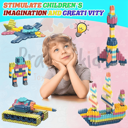 200 PCS Bullet Shape Building Blocks(Buy 100pcs Get 100pcs Free)