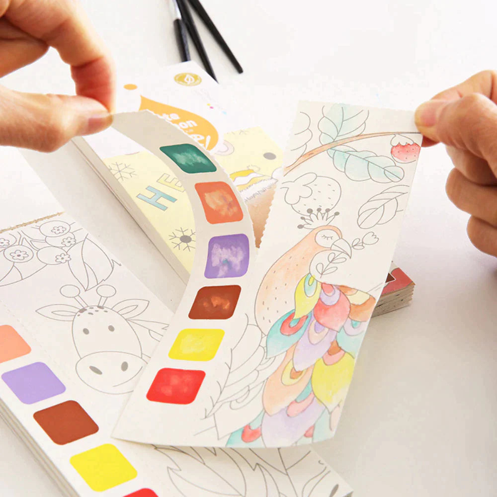 Pocket Watercolor Painting Book