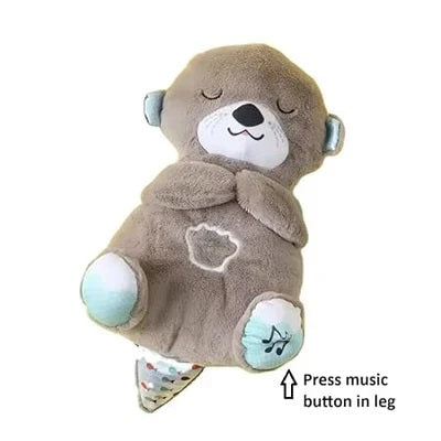 Breathing Teddy Bear With Music & Light