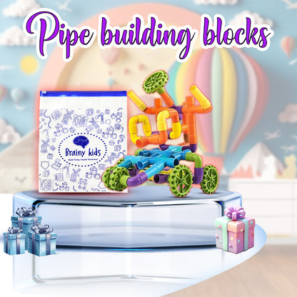 50 PCS PIPE BUILDING BLOCKS  (Buy 25 pcs Get 25 pcs FREE)