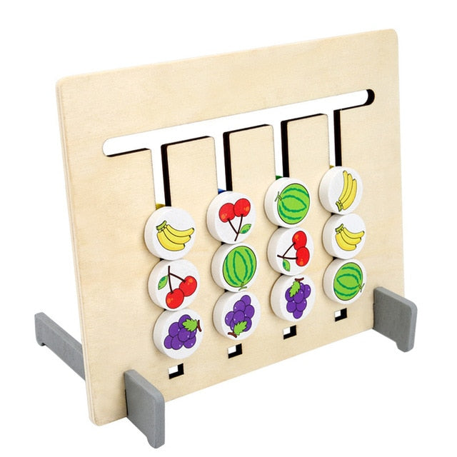 Montessori - Fruit & Color Matching Game